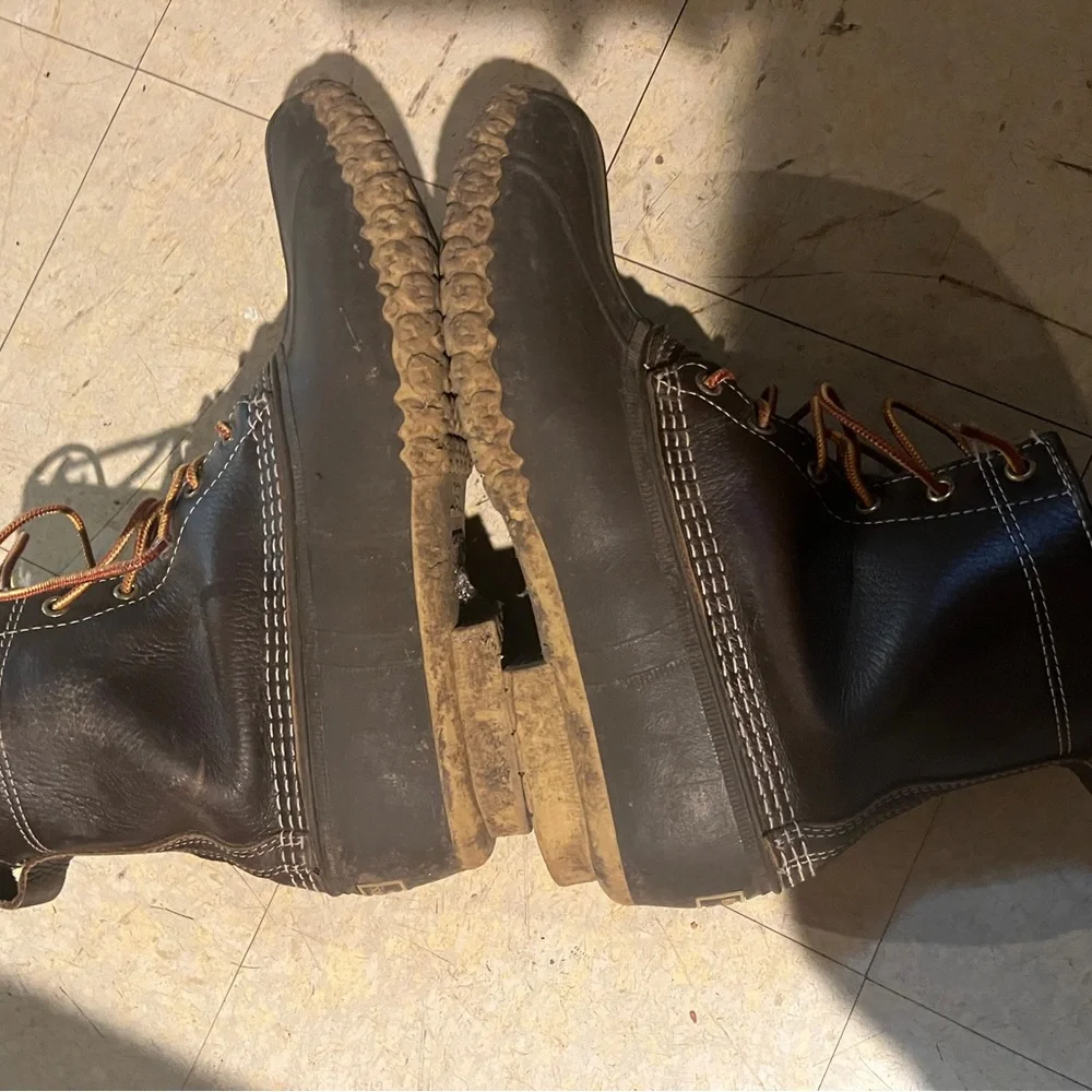 L.L. Bean Brown Rain & Snow Boots Waterproof Design - Picture 5 of 8